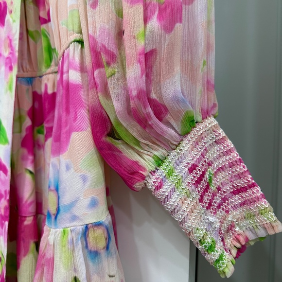 NWOT Rococo Sand Flora Mini Dress - Picture 9 of 12